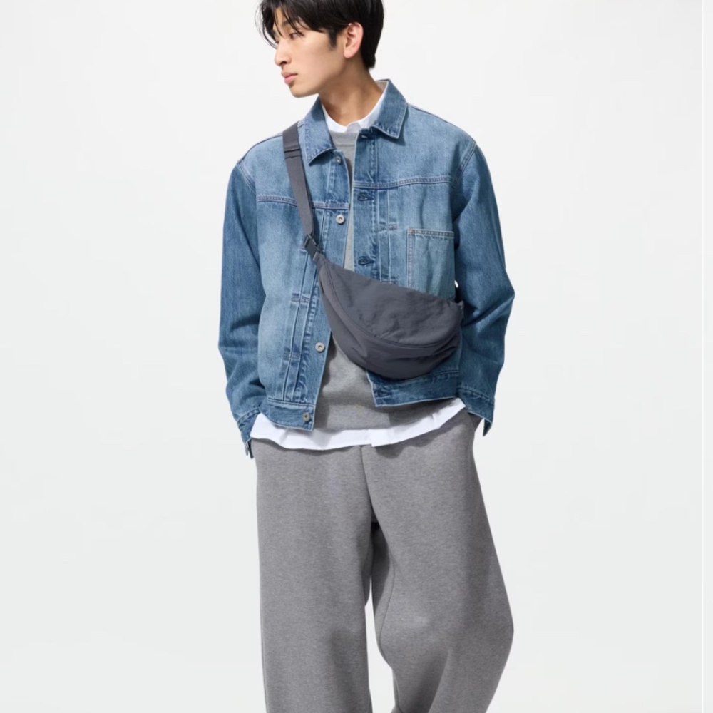 Uniqlo | Bag | Round Mini Shoulder Bag | Dark Gray - Picture 10 of 14